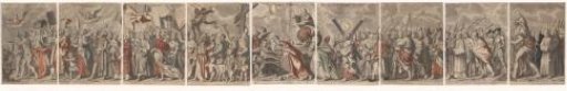 Triumphal Procession of Christ with Figures from the Old and New Testament