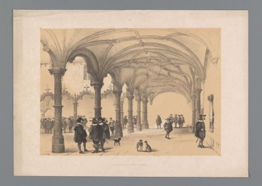 Courtyard of the Exchange in Antwerp
