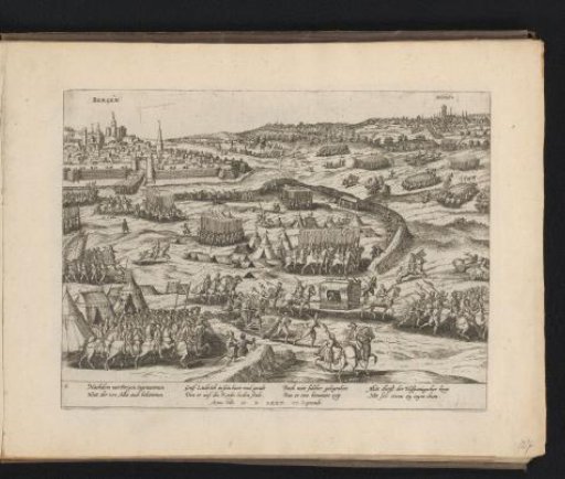 Louis of Nassau Leaves Bergen