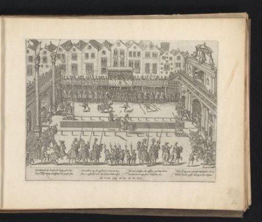 Wounding of Henry II, King of France, during a tournament