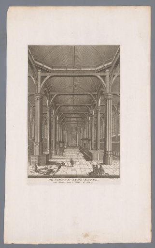 Interior of the Nieuwezijds Chapel in Amsterdam, Viewed Towards the East