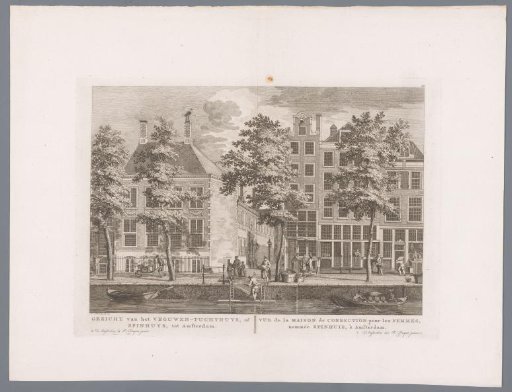 View of the Spinhuis in Amsterdam