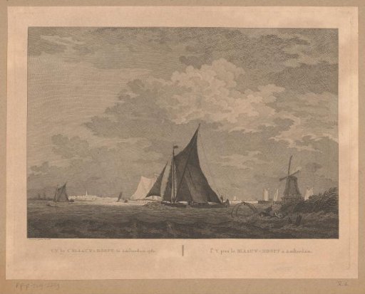 Ships on the IJ at the Blauwhoofd in Amsterdam, 1762