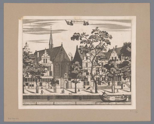View of the Athenaeum Illustre in Amsterdam