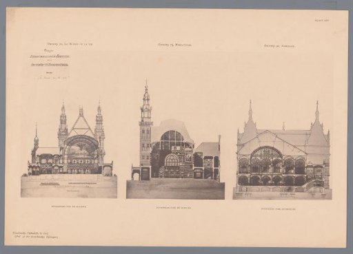 Design for a New Exchange Building in Amsterdam: Three Sections of Design 73