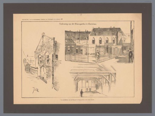 Views of the Binnengasthuis in Amsterdam