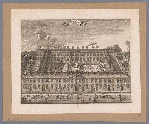 View of the Kartuizerhof in Amsterdam