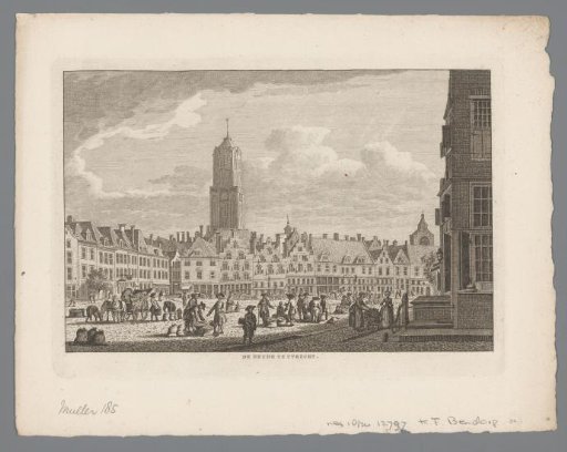 View of the Neude in Utrecht