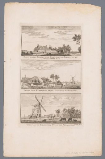 Views of the Zomervaart and the Penningsveer near Haarlem