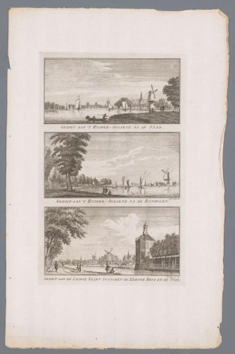 Zuider Spaarne and Leidsevaart at Haarlem