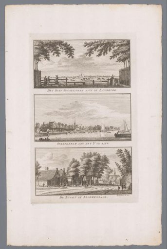 Views of Spaarndam and Bloemendaal