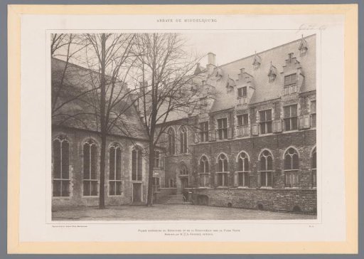 View of the Library and Refectory of the Abbey of Middelburg