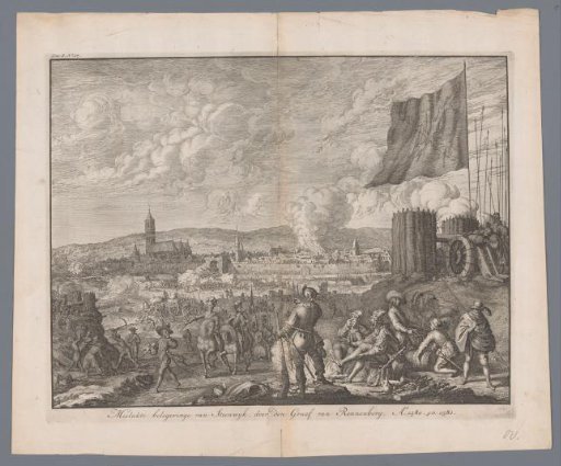 Siege of Steenwijk by Rennenberg, 1580-1581