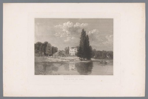 View of Huis de Poll near Voorst from the Front