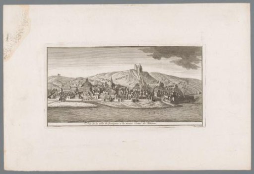 View of Bouvignes-sur-Meuse