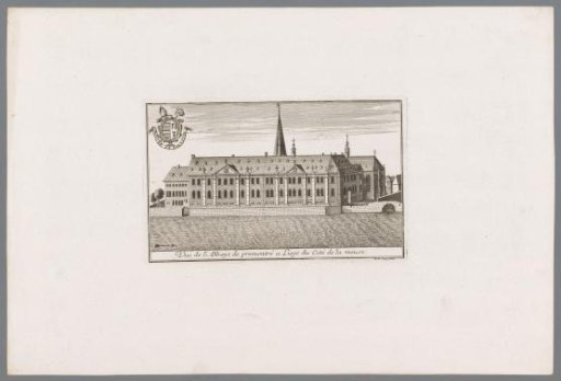 View of the Abbey of Beaurepart in Liège