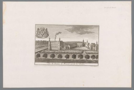 View of the castle of Monceau-sur-Sambre