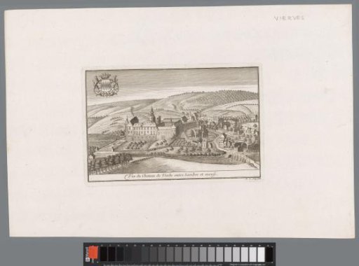 View of the Castle of Vierves-sur-Viroin