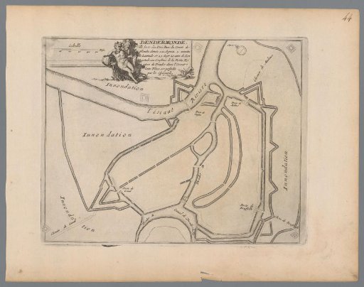 Fortress Plan of Dendermonde