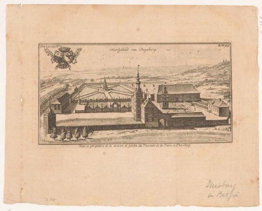 View of the Country Estate of the Viscount of Duisburg