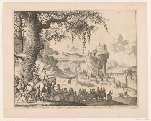 Capture of Huy by Charles de Heraugières in 1595