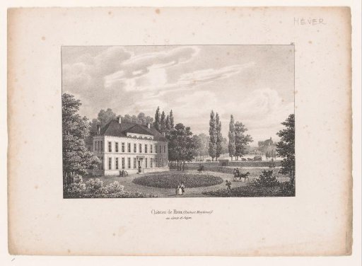View of the castle of Ham in Bierk