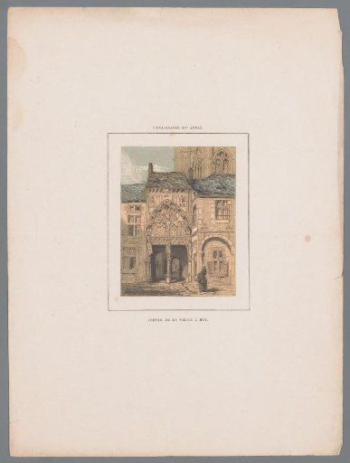 View of the Bethlehem Portal of the Collegiate Church of Our Lady and Domitianus of Huy