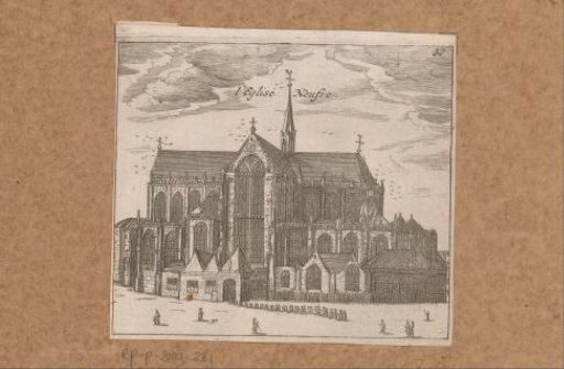 View of the New Church in Amsterdam
