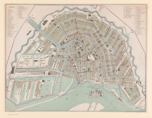 Map of Amsterdam