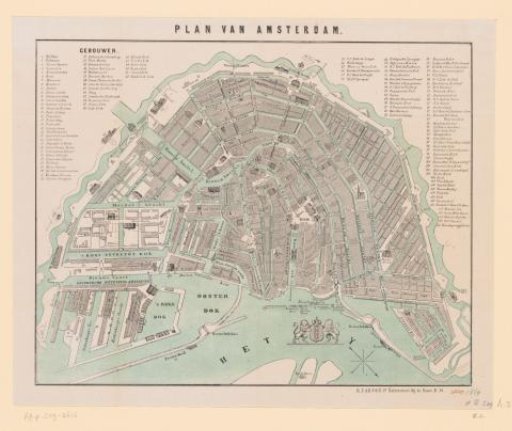 Map of Amsterdam