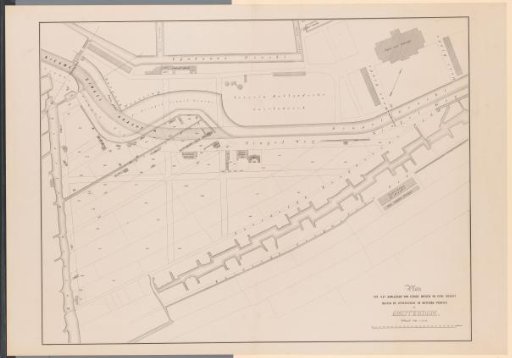 Plan to relocate the former Singelgracht (Stadhouderskade) in Amsterdam