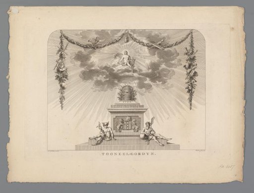 Stage Curtain of the Theatre on the Leidseplein in Amsterdam, 1775