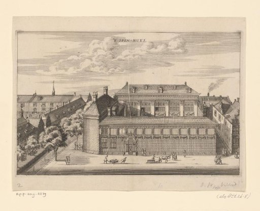 View of the Spinhuis in Amsterdam
