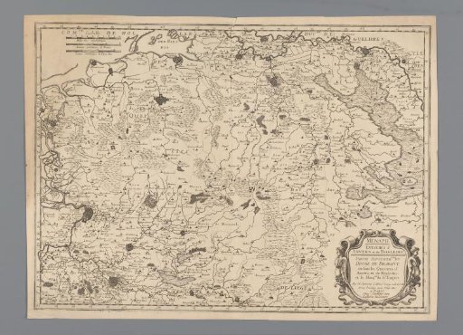 Map of the Northern Part of the Duchy of Brabant