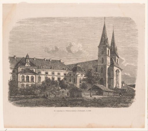 View of the former abbey of Echternach