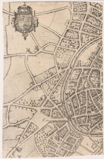 Fragment of a map of Mechelen