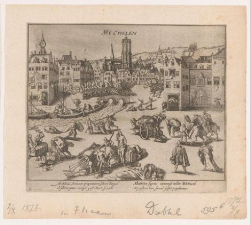 Sack of Mechelen by the Duke of Alba