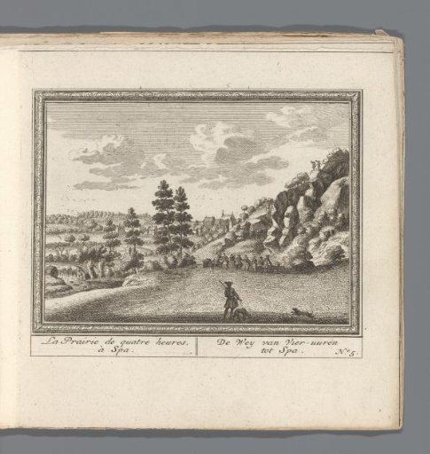 View of a meadow outside Spa