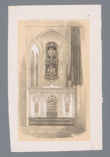 Monument for Cornelis de Graeff in the Old Church in Amsterdam