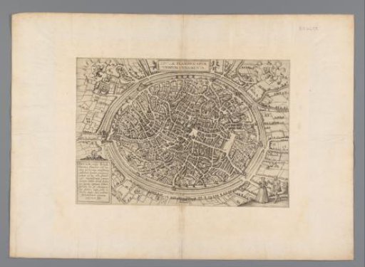 Map of Bruges