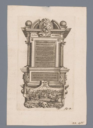 Monument to Vice-Admiral Jacob van Heemskerck in the Oude Kerk in Amsterdam