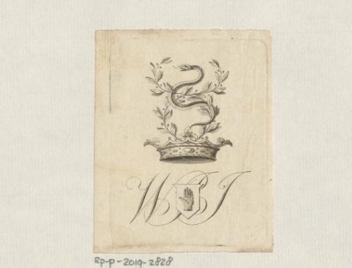 Ex libris of W.B.J.