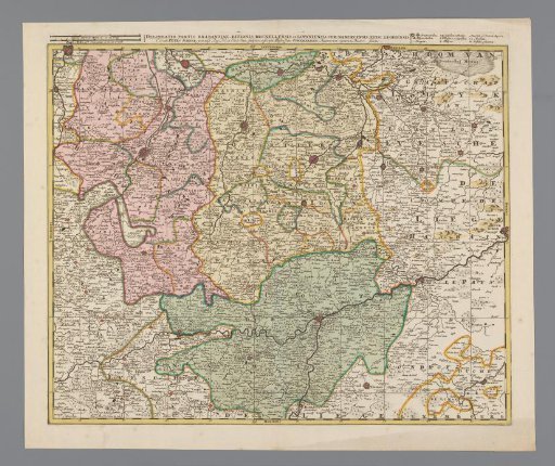 Map of Brabant