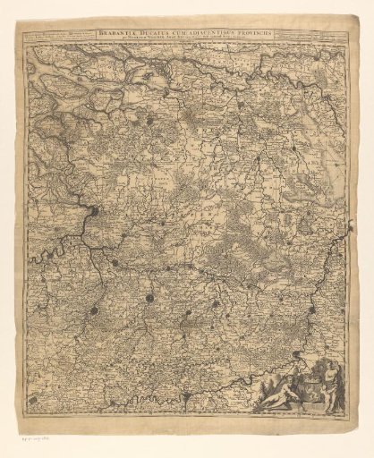 Map of the Duchy of Brabant