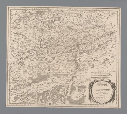Map of the County of Namur