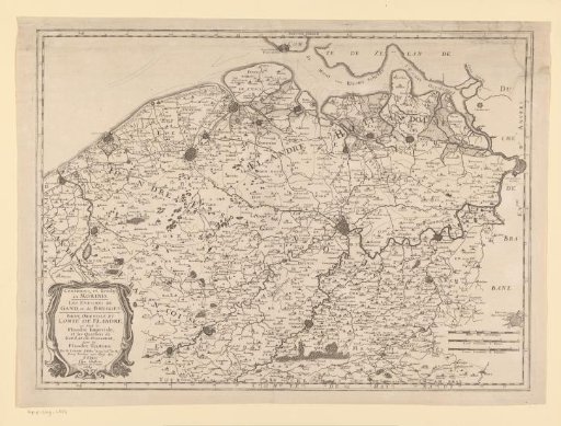 Map of the County of Flanders