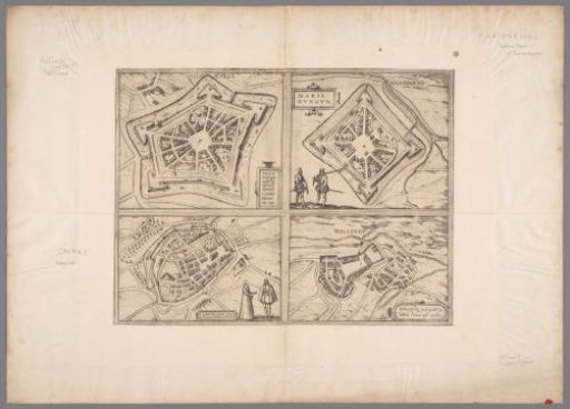 Plan of Philippeville, Mariembourg, Chimay and Walcourt
