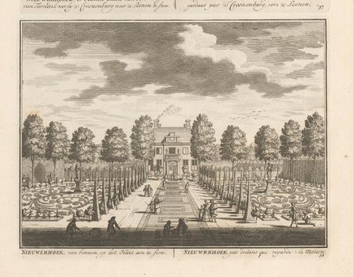 View of the Garden of the Country Estate Nieuwerhoek