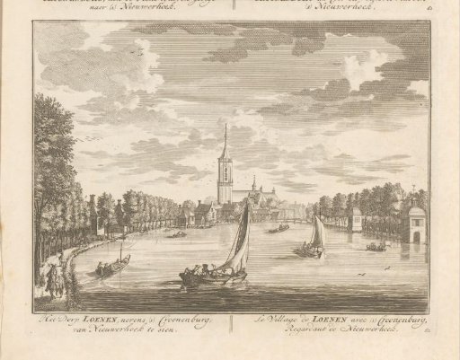 View of Loenen aan de Vecht