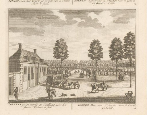 View of the Stable of a Country Estate in Loenen aan de Vecht